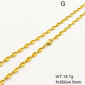 6N2004250ahjb-452  Stainless Steel Necklace