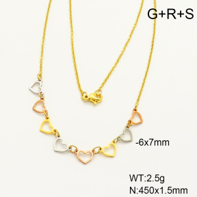 6N2004261bbml-657  Stainless Steel Necklace