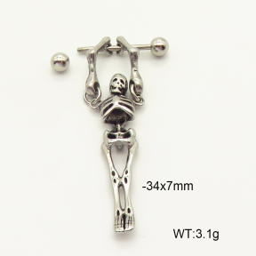 6PU300127bbmo-738  Stainless Steel Body Jewelry