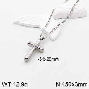 5N2000999bbov-066  Stainless Steel Necklace  Handmade Polished