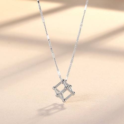 JN1341ajhl-Y11  925 Silver Necklace  39.5+5cm