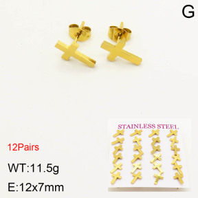 2E2003316bhia-611  Stainless Steel Earrings