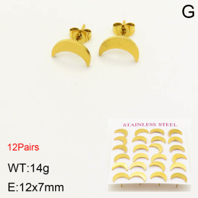 2E2003399bhia-611  Stainless Steel Earrings