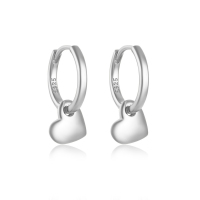 JE6229ajij-Y30  925 Silver Earrings  WT:1.87g  9*16.8mm