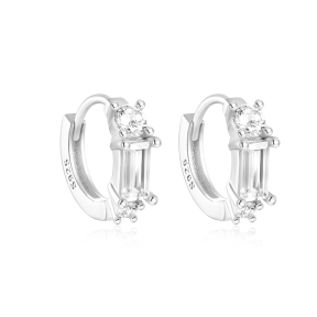 JE6243ailn-Y30  925 Silver Earrings  WT:1.4g  8.1*10.6mm
