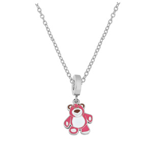 6N2004318ablb-691  Stainless Steel Necklace  Size:40+5CM