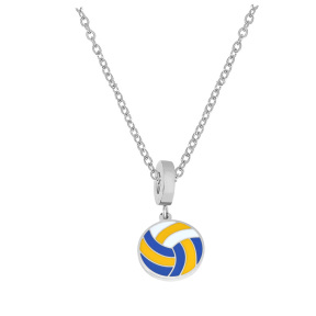 6N2004320ablb-691  Stainless Steel Necklace  Size:40+5CM