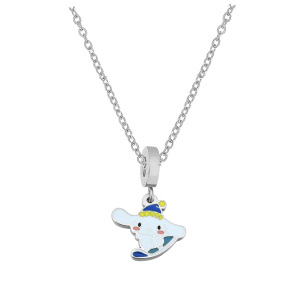 6N2004344ablb-691  Stainless Steel Necklace  Size:40+5CM