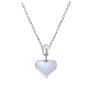 6N2004360bbml-691  Stainless Steel Necklace  Size:40+5CM