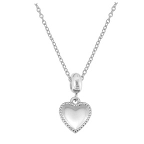 6N2004374bbml-691  Stainless Steel Necklace  Size:40+5CM