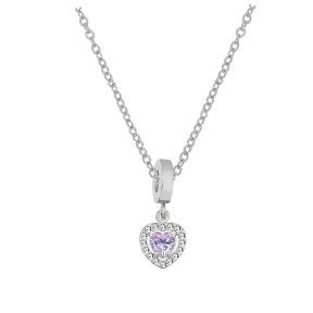 6N2004378ablb-691  Stainless Steel Necklace  Size:40+5CM
