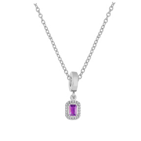 6N2004532ablb-691  Stainless Steel Necklace  Size:40+5CM