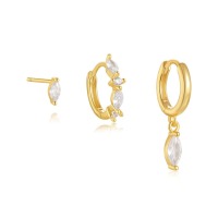 JE6394aipk-Y30  925 Silver Earrings  WT:1.45g  E:5mm
EI:8.5mm
E:21mm