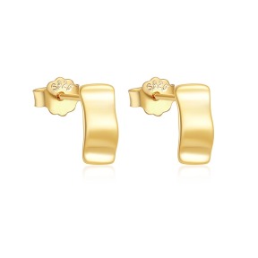 JE6404ahlv-Y30  925 Silver Earrings  WT:0.7g  E:8.4*4.3mm