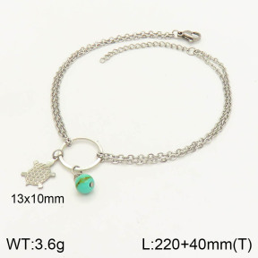 2A9001038ablb-610  Stainless Steel Anklets