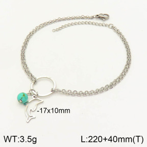 2A9001039ablb-610  Stainless Steel Anklets