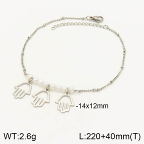 2A9001040ablb-610  Stainless Steel Anklets