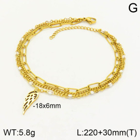 2A9001045vbmb-610  Stainless Steel Anklets