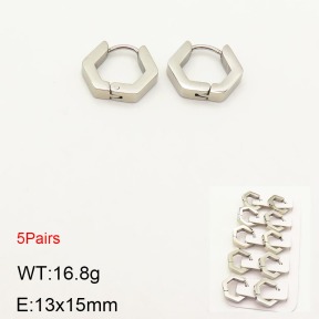 2E2003542vila-233  Stainless Steel Earrings