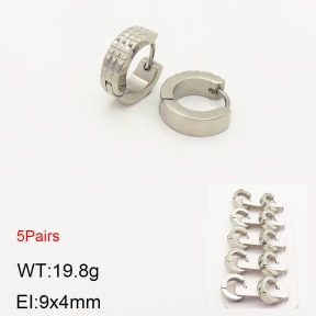 2E2003565ahlv-233  Stainless Steel Earrings