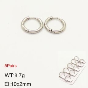 2E2003646vhnl-233  Stainless Steel Earrings