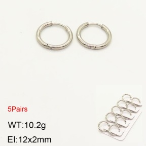 2E2003649vhnl-233  Stainless Steel Earrings