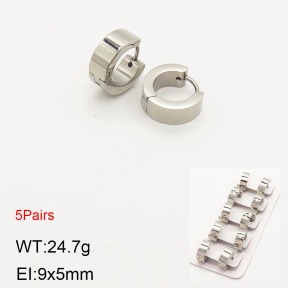 2E2003658vbpb-233  Stainless Steel Earrings