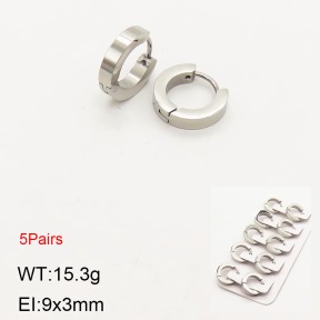 2E2003665vbpb-233  Stainless Steel Earrings