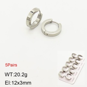 2E2003666bhil-233  Stainless Steel Earrings