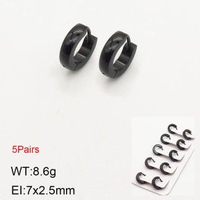 2E2003681bhjl-233  Stainless Steel Earrings