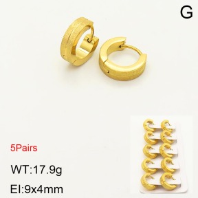 2E5000169vhnl-233  Stainless Steel Earrings