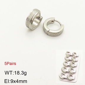 2E5000195bhva-233  Stainless Steel Earrings