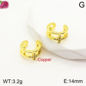 F2E401171vbnl-J48  Fashion Copper Earrings