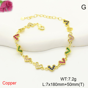 F6B406173vbpb-L017  Fashion Copper Bracelet