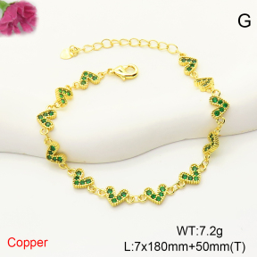 F6B406175vbpb-L017  Fashion Copper Bracelet