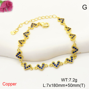 F6B406178vbpb-L017  Fashion Copper Bracelet
