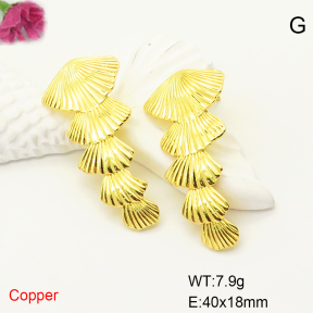 F6E200616vbnb-L017  Fashion Copper Earrings