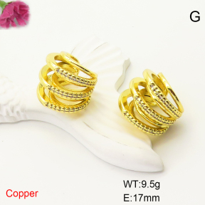 F6E405061vbmb-L017  Fashion Copper Earrings
