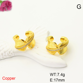 F6E405064ablb-L017  Fashion Copper Earrings