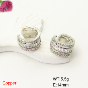 F6E405067bbov-L017  Fashion Copper Earrings