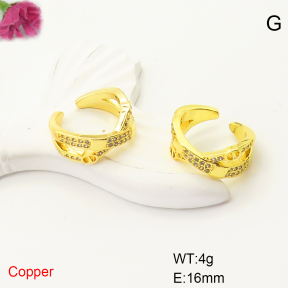 F6E405068ablb-L017  Fashion Copper Earrings