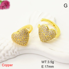 F6E405070vbmb-L017  Fashion Copper Earrings