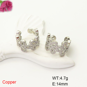 F6E405073vbmb-L017  Fashion Copper Earrings