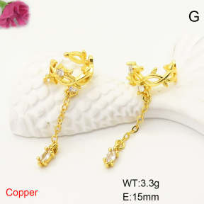 F6E405074vbmb-L017  Fashion Copper Earrings