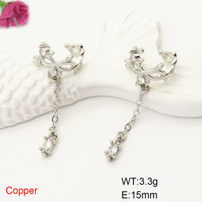 F6E405075vbmb-L017  Fashion Copper Earrings