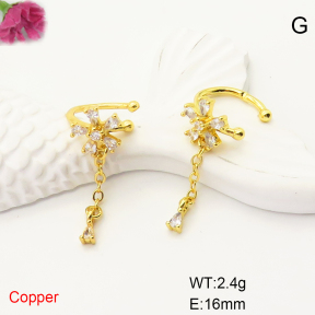 F6E405076vbmb-L017  Fashion Copper Earrings