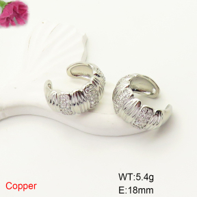 F6E405087vbmb-L017  Fashion Copper Earrings