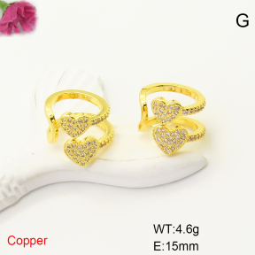 F6E405092vbmb-L017  Fashion Copper Earrings