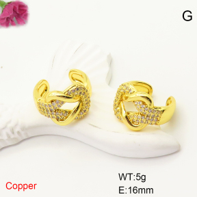 F6E405098vbmb-L017  Fashion Copper Earrings