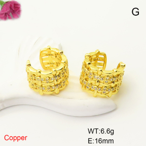 F6E405105vbmb-L017  Fashion Copper Earrings